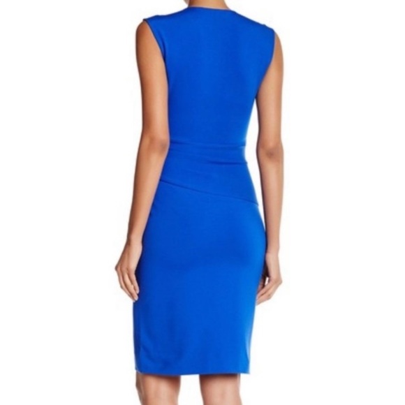 Diane Von Furstenberg Leora Draped Jersey Dress - Picture 2 of 6